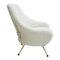 White Italian Armchairs by Marco Zanuso for Arflex, 1950s, Set of 2, Image 3