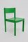 Mid-Century Green Beechwood Dining Chairs, 1950s, Set of 6 6