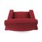 Fauteuil Mid-Century Bordeaux, Italie 4