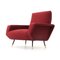 Fauteuil Mid-Century Bordeaux, Italie 2