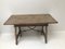 Antique French Bleached Oak Drapers Table 10