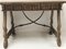 Antique French Bleached Oak Drapers Table 9