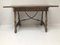 Antique French Bleached Oak Drapers Table 8