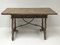 Antique French Bleached Oak Drapers Table, Image 5
