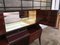 Mueble italiano Mid-Century de palisandro y caoba con compartimento bar de Osvaldo Borsani, Imagen 6