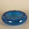 Mid-Century Scandinavian Blue Glass Bowl 1