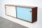 Wall Mounted Sideboard with Lacquered Doors, 1960s 4