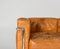 LC2 Cognac Leather Sofa by Le Corbusier for Cassina, 1980s 10