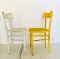 Vintage Italian Multicolored Chairs, Set of 4, Image 9