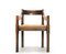 Italienischer Beistellstuhl aus Holz von Vico Magistretti für Cassina, 1960er 1