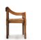 Italienischer Beistellstuhl aus Holz von Vico Magistretti für Cassina, 1960er 4