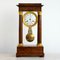 Antique French Empire Gridiron Walnut Mantel Clock from Coquet a Paris 1