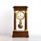 Antique French Empire Gridiron Walnut Mantel Clock from Coquet a Paris 5