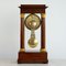 Antique French Empire Gridiron Walnut Mantel Clock from Coquet a Paris 4
