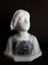 Antique Alabaster Bust by Alphonse Henri Nelson 1