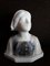 Buste Antique en Albâtre par Alphonse Henri Nelson 1
