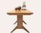 Tavolino da caffè Mid-Century in ciliegio di Wilhelm Renz, anni '50, Immagine 6