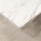 Italian Square Carrara Marble Dining Table, 1985, Image 7