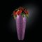 Fuchsia Low-Density Polyethylene Obice Vase with Bisazza Mosaic from VGnewtrend 6