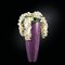 Fuchsia Low-Density Polyethylene Obice Vase with Bisazza Mosaic from VGnewtrend, Image 5