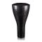 Vase Tippy Basse en Polyéthylène Noir avec Mosaïque Bisazza de VGnewtrend 1