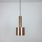 Danish Club Copper Pendants by Jo Hammerborg for Fog & Mørup, 1963, Set of 2 19