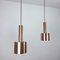 Danish Club Copper Pendants by Jo Hammerborg for Fog & Mørup, 1963, Set of 2 21