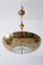 Art Deco 3-Flamed Brass Pendant Lamp or Chandelier, 1930s, Image 12