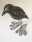 Uccello in ceramica e cavo, anni '70, Immagine 4
