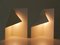 Mid-Century Origami Design Side Table Lamps by Torben Holmbäck for B. J. Metal, 1970s, Set of 2, Image 4