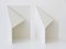 Mid-Century Origami Design Side Table Lamps by Torben Holmbäck for B. J. Metal, 1970s, Set of 2, Image 5