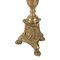 Antique Gilt Bronze Lamp Holder Candelabrum, 1600s 11