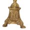 Antiker Lampenhalter aus vergoldeter Bronze, 1600er 9