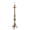 Antique Gilt Brass Lamp Holder Candelabrum, 1700s 1