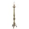 Antique Gilt Brass Lamp Holder Candelabrum, 1700s, Image 1
