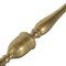 Antique Gilt Brass Lamp Holder Candelabrum, 1700s 4