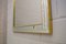 Espejo de pared belga vintage rectangular facetado, años 60, Imagen 8