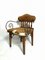 Fauteuil Vintage en Cuir de Vache 1