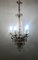 Italian Gold Gilded Murano Glass Chandelier, 1930s, Image 2