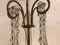 Lámpara de araña italiana de cristal de Murano dorado, años 30, Imagen 6