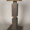 Heavy Brutalist Brass Candleholder, 1950s 7