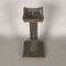 Heavy Brutalist Brass Candleholder, 1950s 4