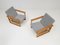 2256 Oak Lounge Sled Chairs by Børge Mogensen for Fredericia Stolefabrik, 1956, Set of 2, Image 6