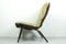 Beige Suede Lounge Chair by Farstrup Møbler, 1970s 3