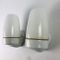 6077 Ceramic Wall Lamps by Wilhelm Wagenfeld for Lindner, 1958, Set of 2 3