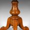 Antique English Walnut Adjustable Piano Stool from Brooks & Co Ltd, 1880s, Image 5