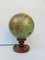 Vintage Illuminating Earth Globe from Columbus-Verlag GmbH 1