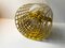 Mid-Century Cubist Yellow Pendant Lamp from Lival, 1970s, Image 7