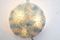 Florale Vintage Deckenlampe aus Muranoglas von Seguso 2