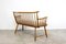 Banc Vintage en Bois par Arno Lambrecht pour WK Möbel, 1953 13